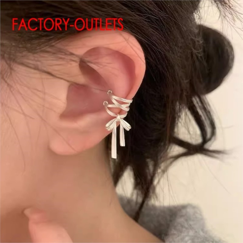 Ear Cuff No Piercing - Genuine 925 Sterling Silver Ear Cuff