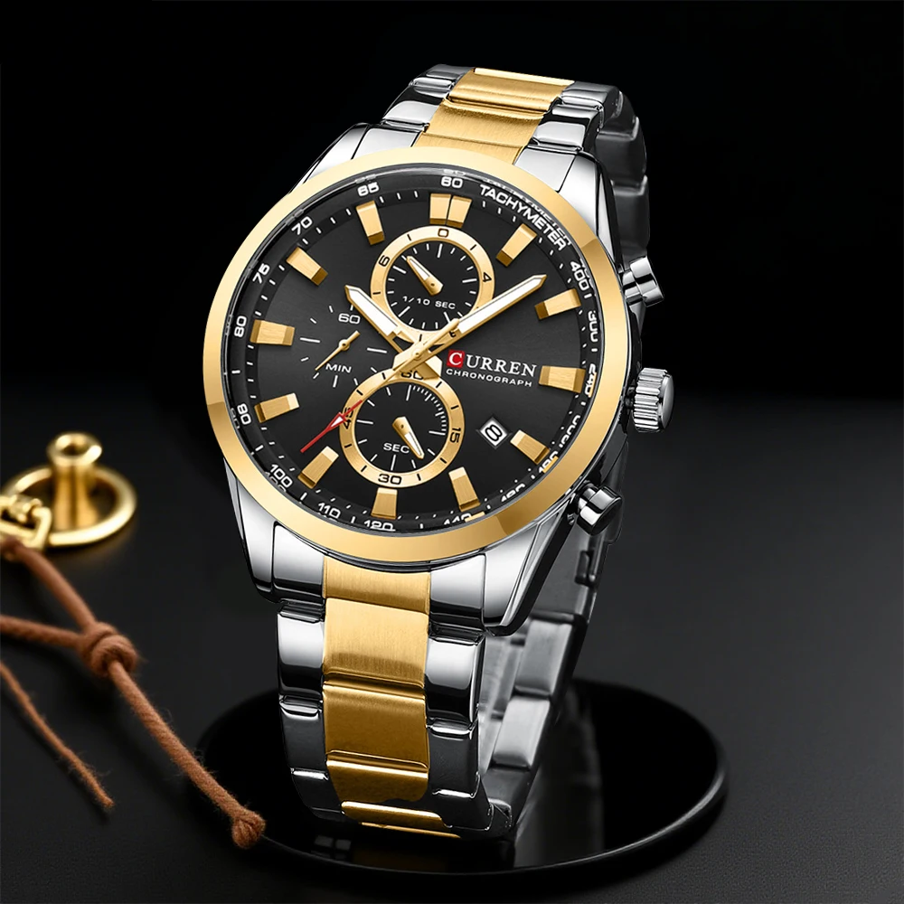 Jewellery Watches - CURREN Casual Quartz Chrono Sport Watches