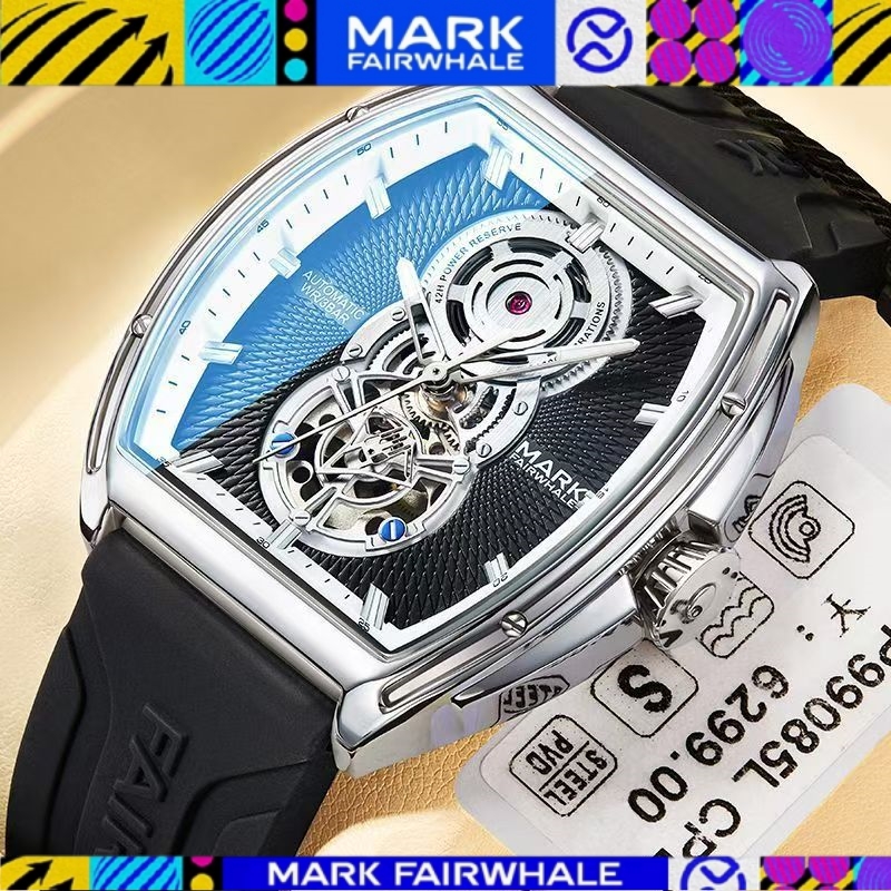 Automatic Watch Winder - MARK FAIRWHALE 6029 Fashion Men's Watch