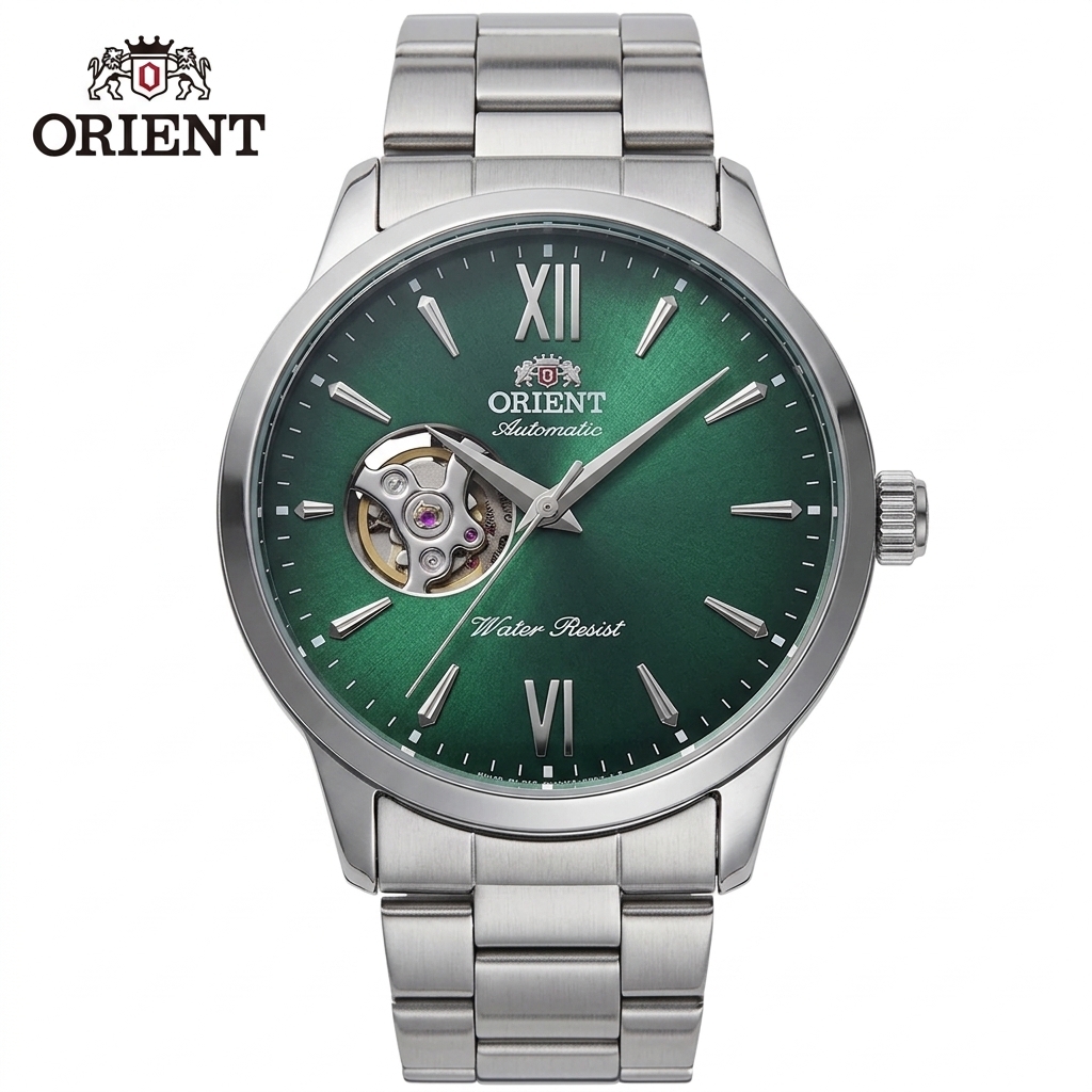 Seiko Watch Presage - Luxury Orient Men 40MM Skeleton Automatic