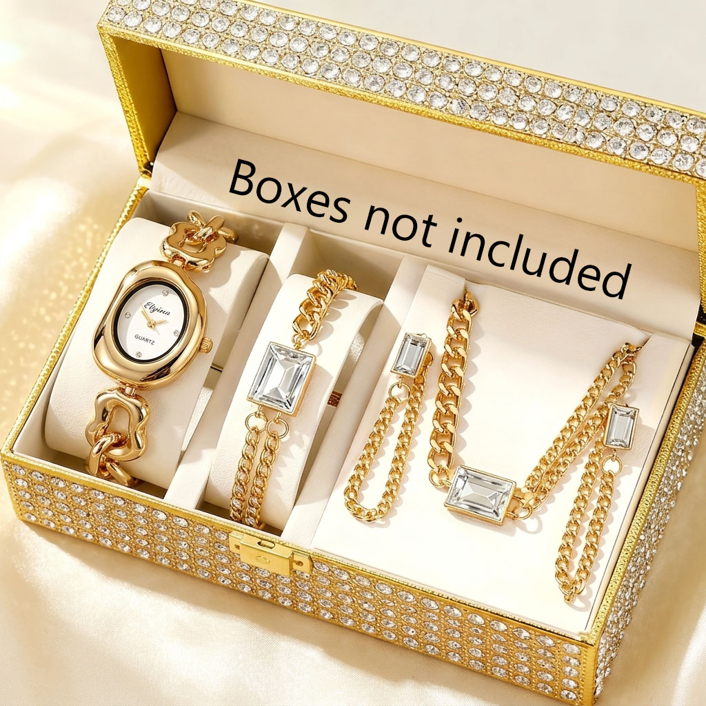 Jewelry Clasp Watches - 5PCS Fashion Irregular Women Quartz Watch
