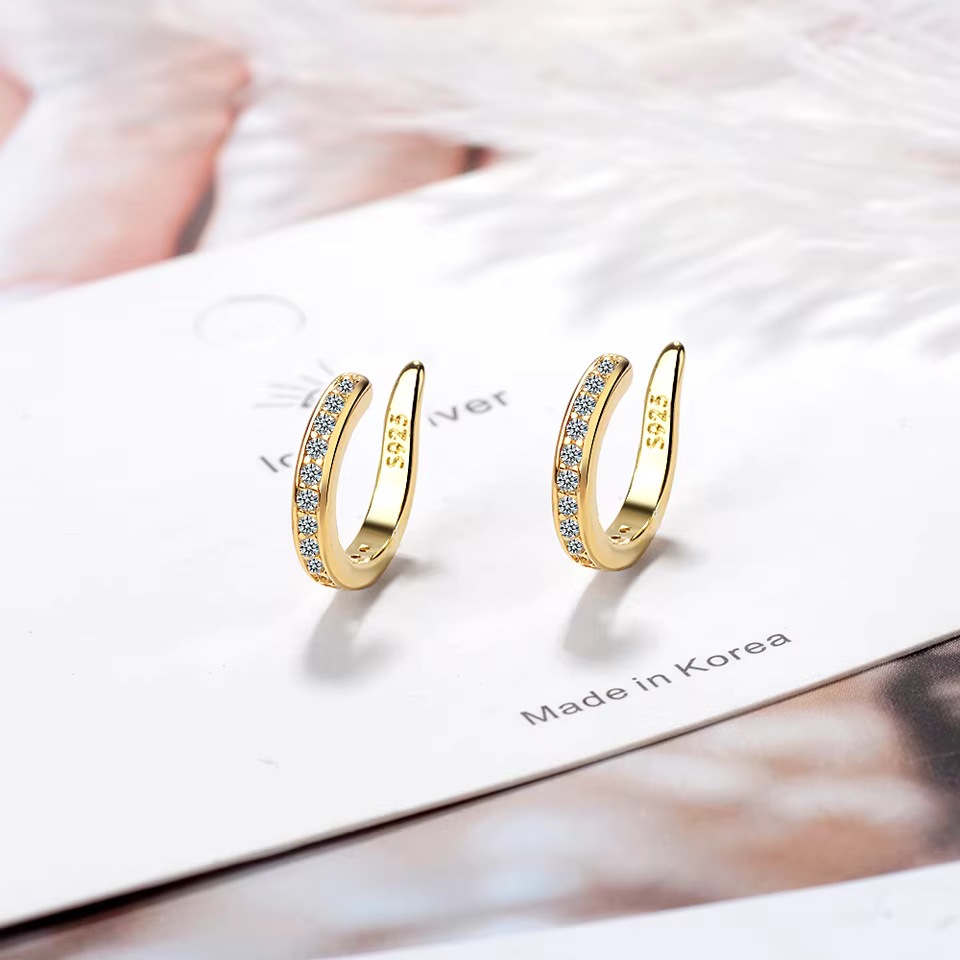 925 Sterling Silver Full Moiss - огляд і ціна Ear Cuff No Piercing