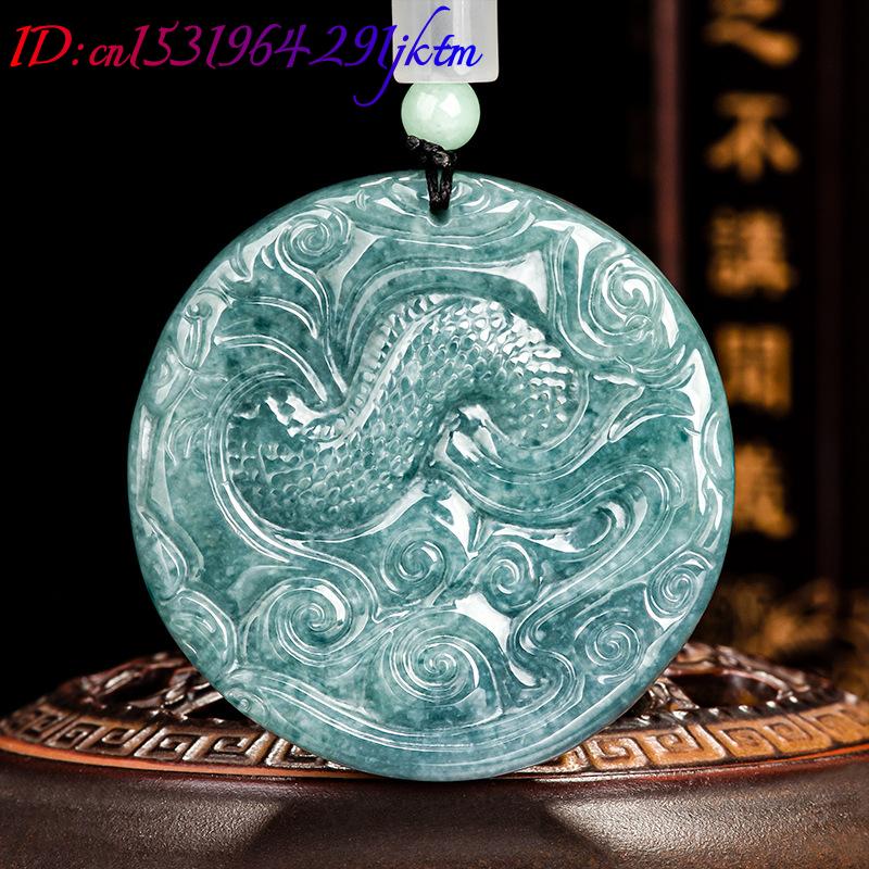 Burmese Jadeite Dragon Pendant - огляд і ціна Necklace Pendant