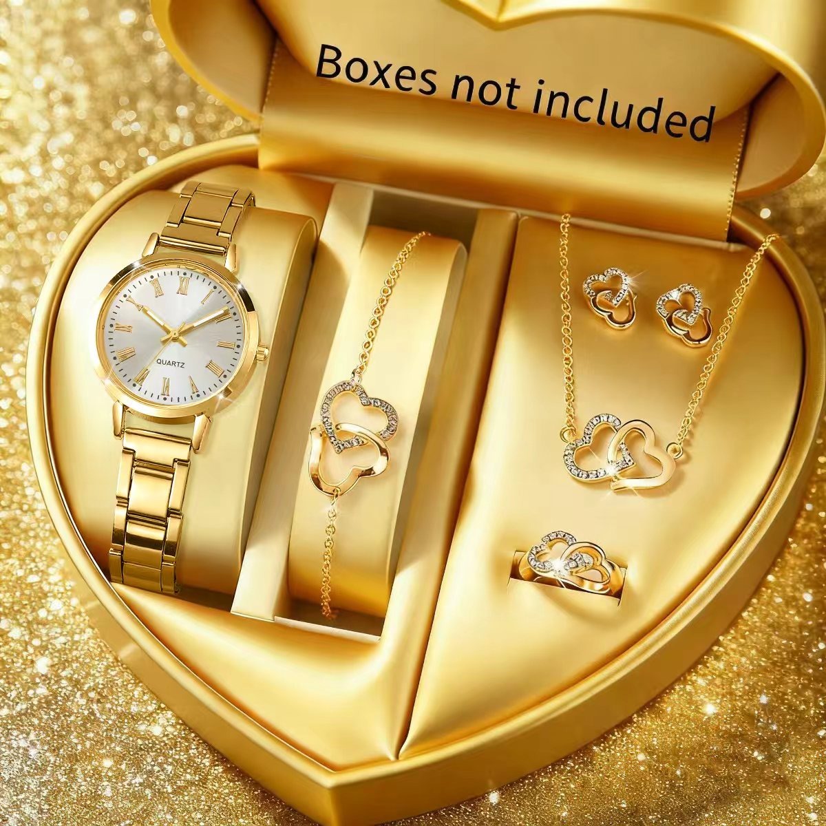 6PCS Fashion Women's Quartz Wa - огляд і ціна Jewelry Clasp Watches