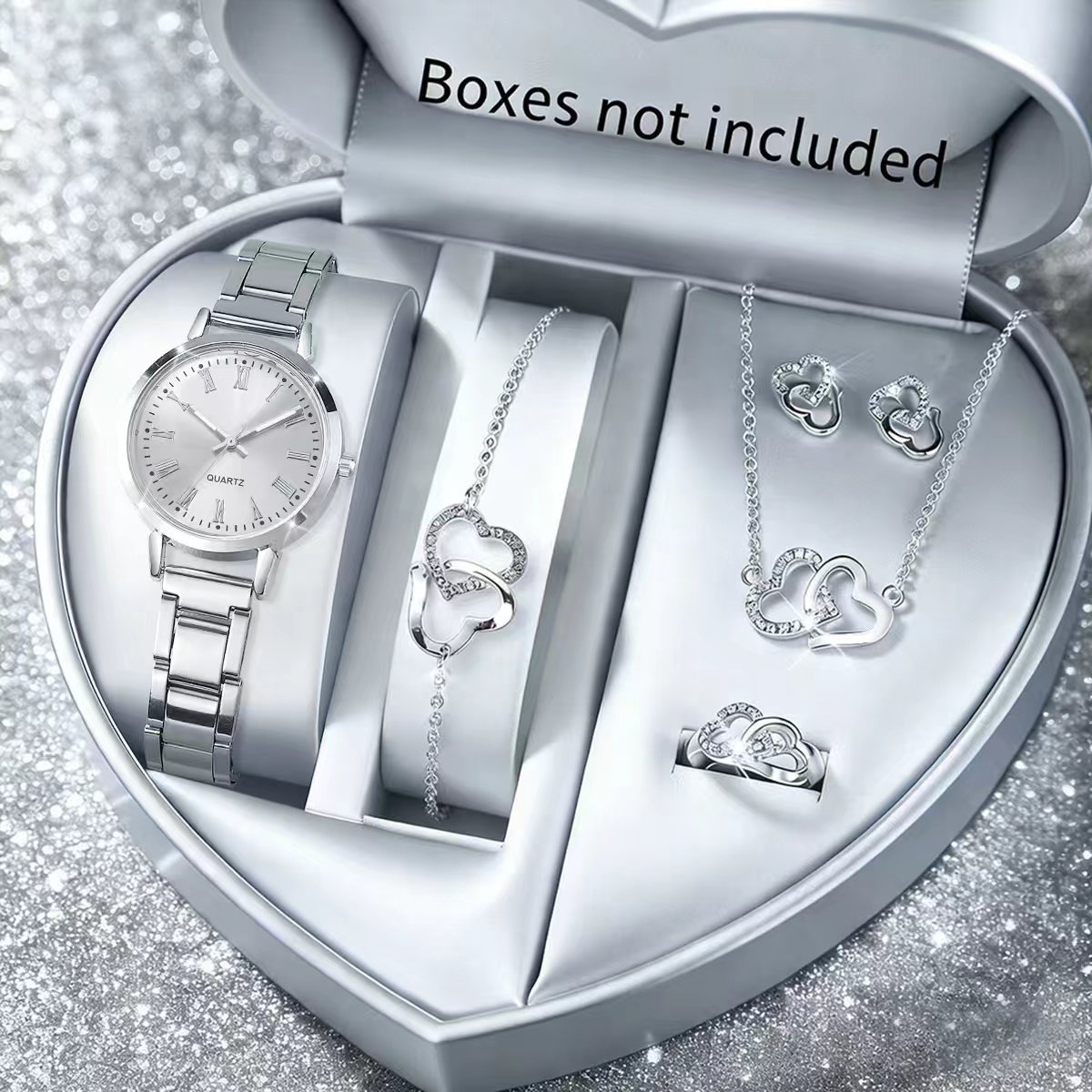 6PCS Fashion Women's Quartz Wa - огляд і ціна Jewelry Clasp Watches