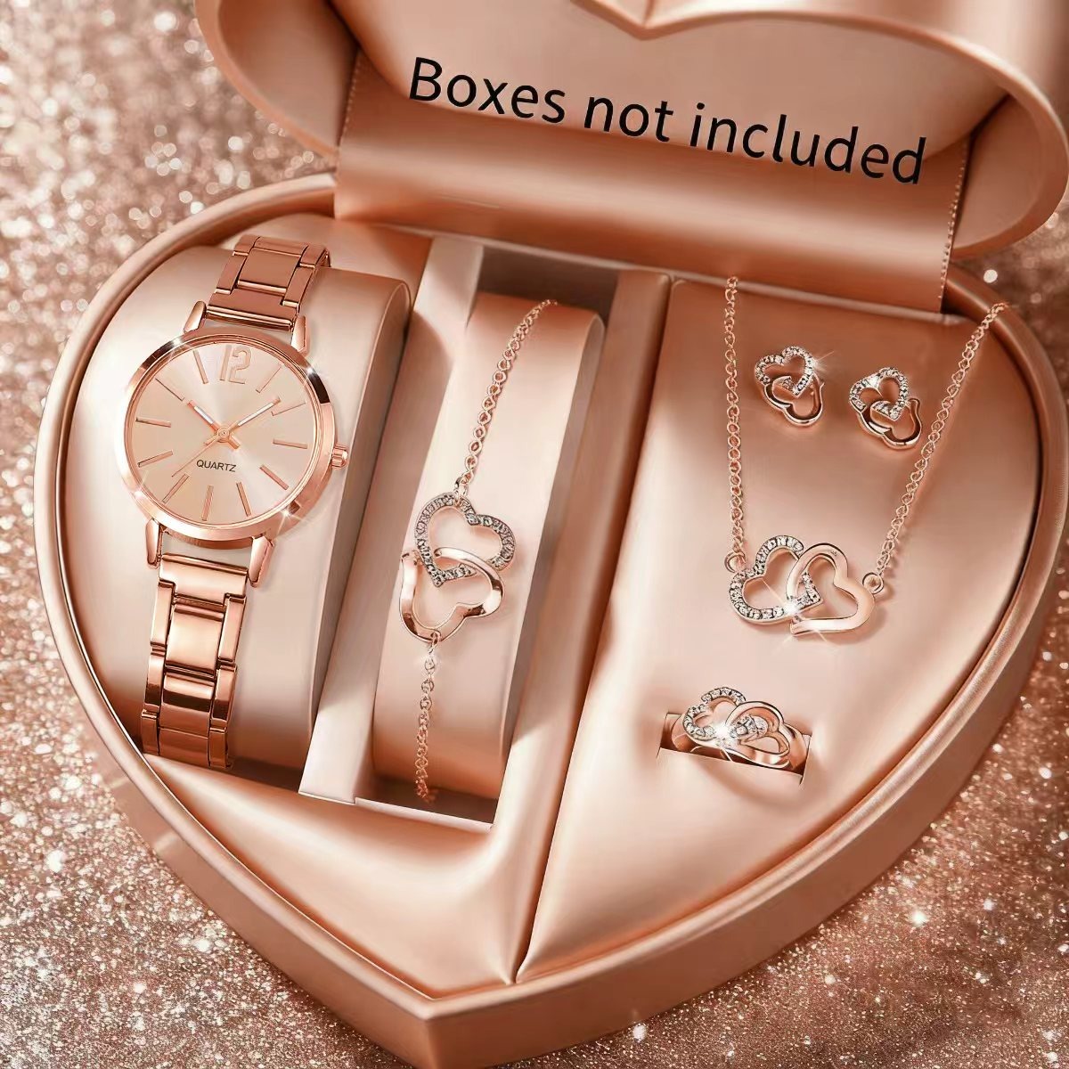 6PCS Fashion Women's Quartz Wa - огляд і ціна Jewelry Clasp Watches