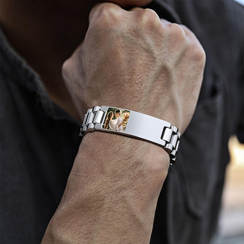 Custom Picture Text Bracelet W - огляд і ціна Jewelry Clasp Watches