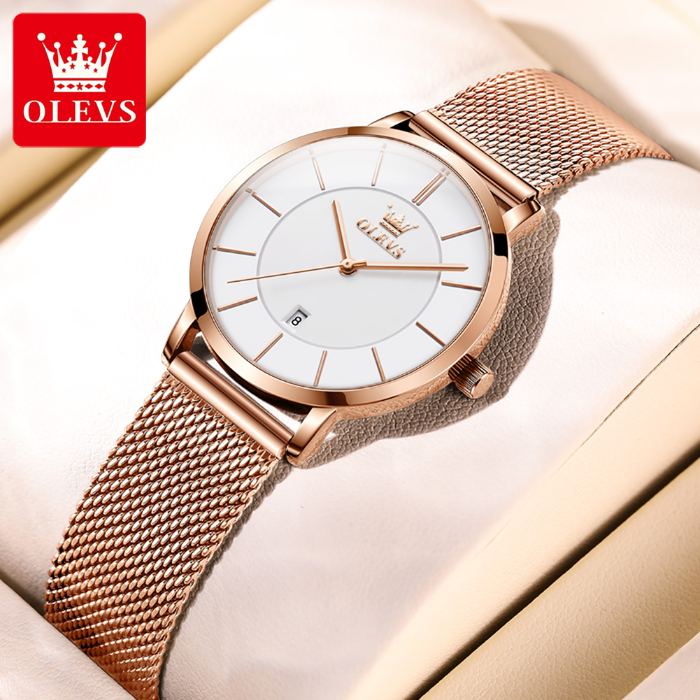OLEVS Woman Watch 5869 Elegant - огляд і ціна Jewellery Watches