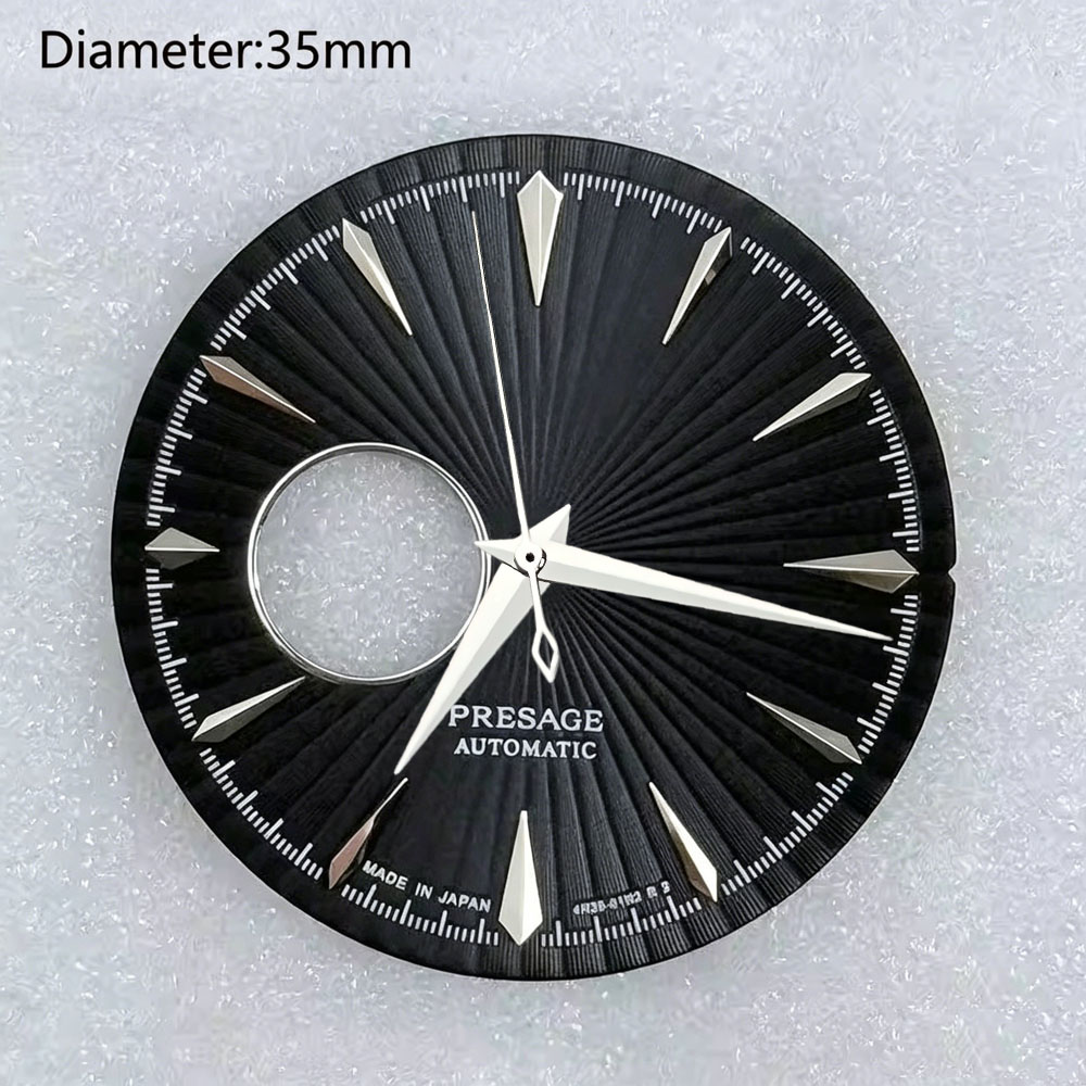 NH38 35mm s logo dial presage  - огляд і ціна Seiko Watch Presage