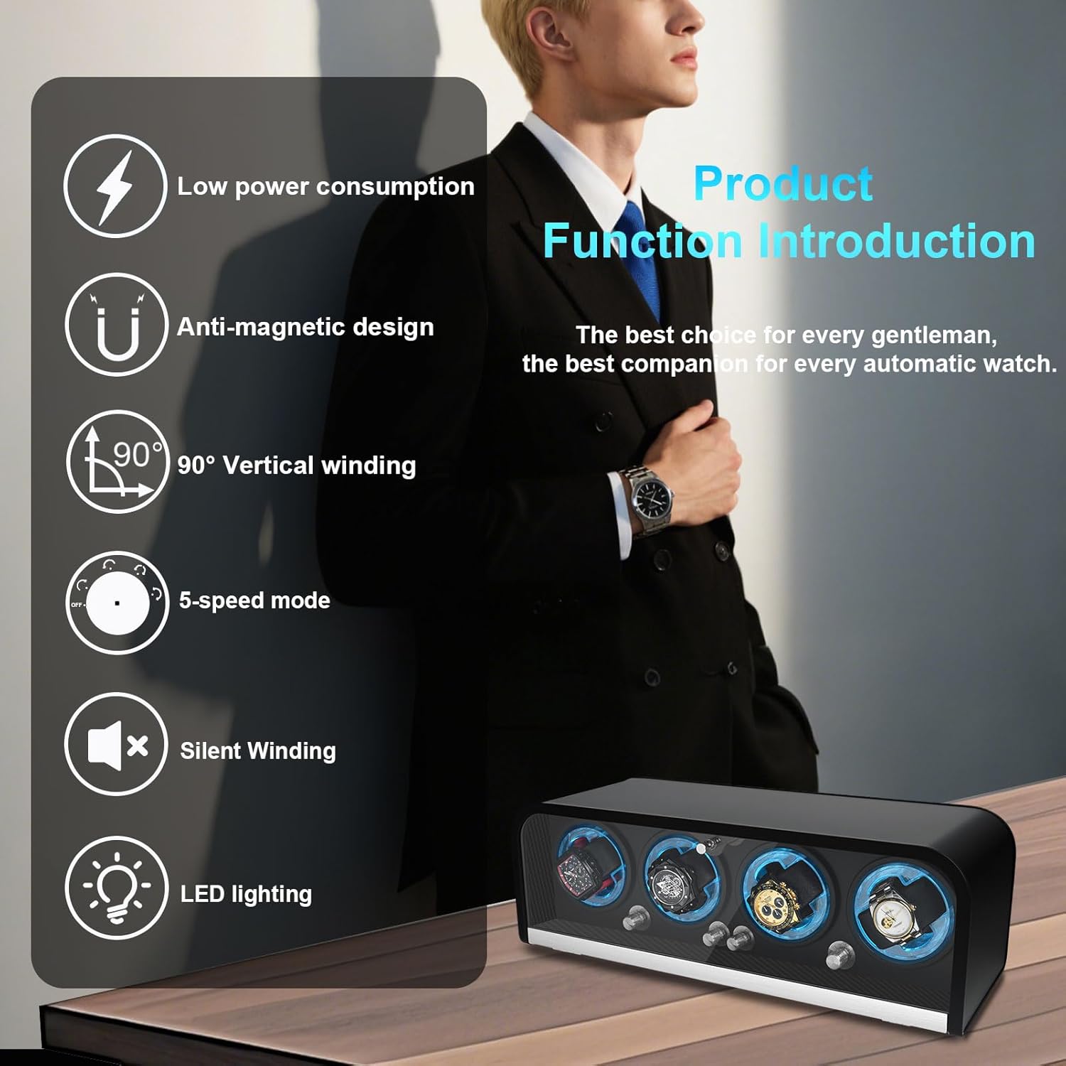 Watch Winder for Automatic Wat - огляд і ціна Automatic Watch Winder