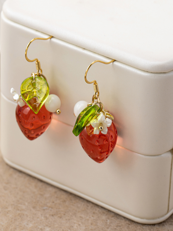 Cute Stberry Fruit Ear Cuffs f - огляд і ціна Ear Cuff No Piercing