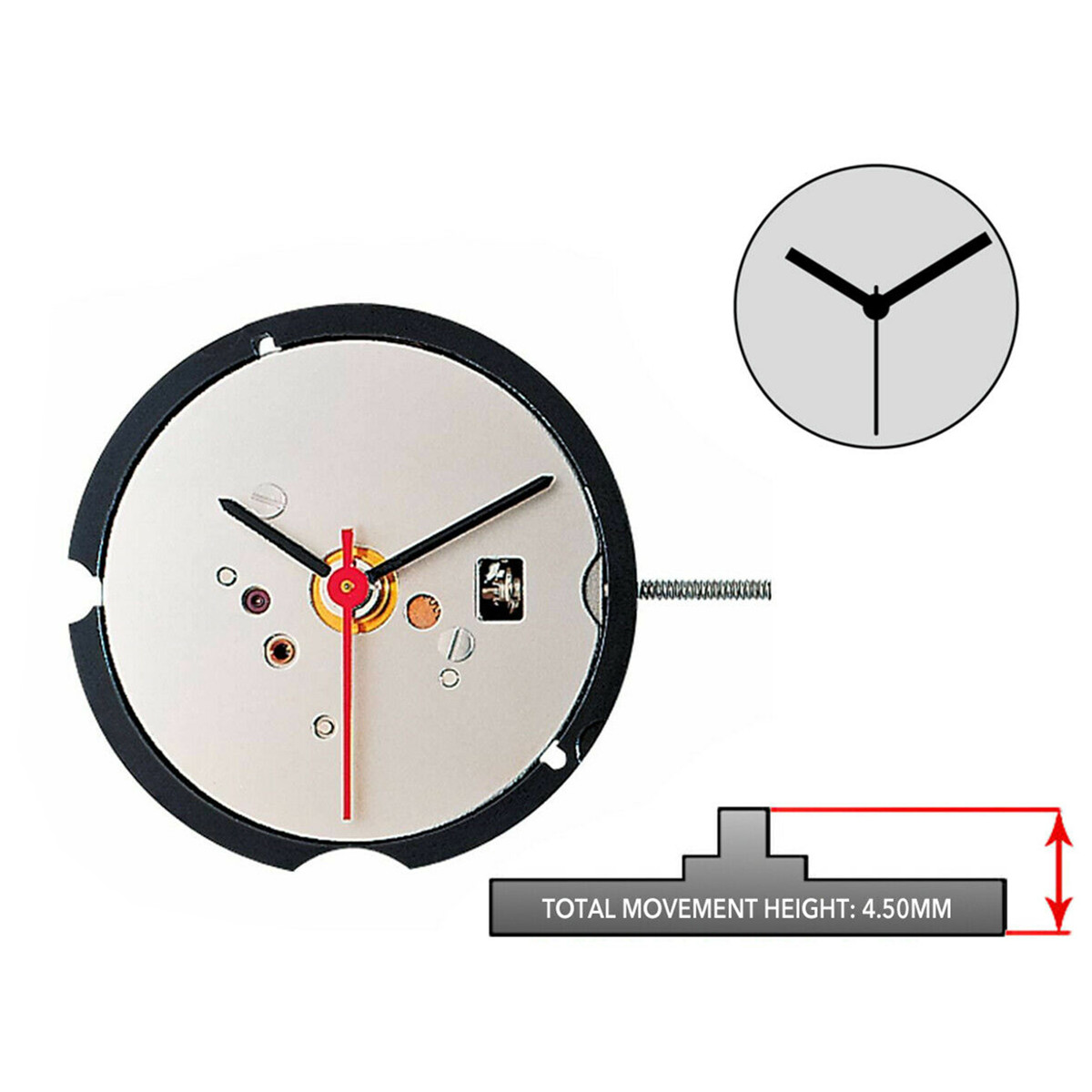Ronda 583 Quartz Movement 19.4 - огляд і ціна Jewels In Quartz Watches