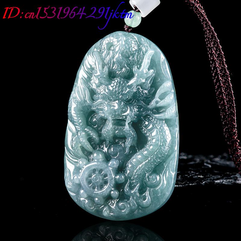 Burmese Jadeite Dragon Pendant - огляд і ціна Necklace Pendant