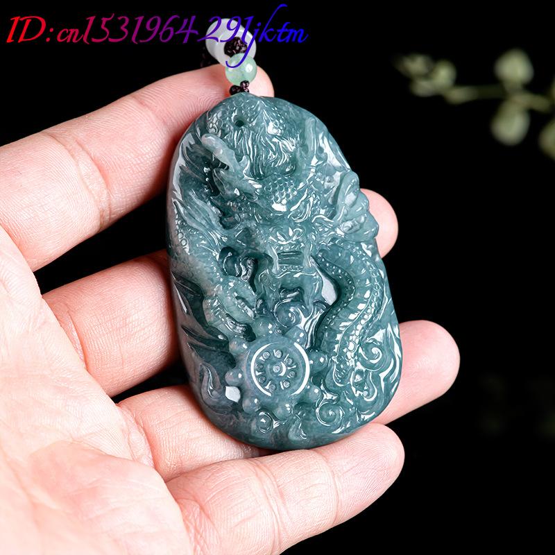 Burmese Jadeite Dragon Pendant - огляд і ціна Necklace Pendant