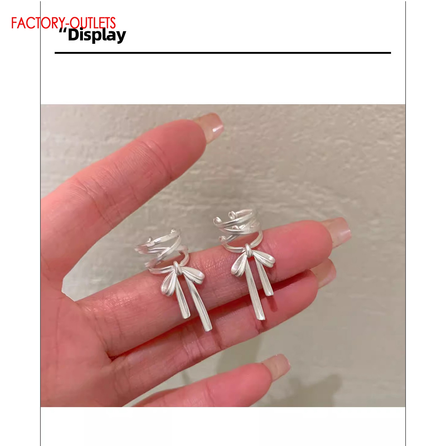 Genuine 925 Sterling Silver Ea - огляд і ціна Ear Cuff No Piercing