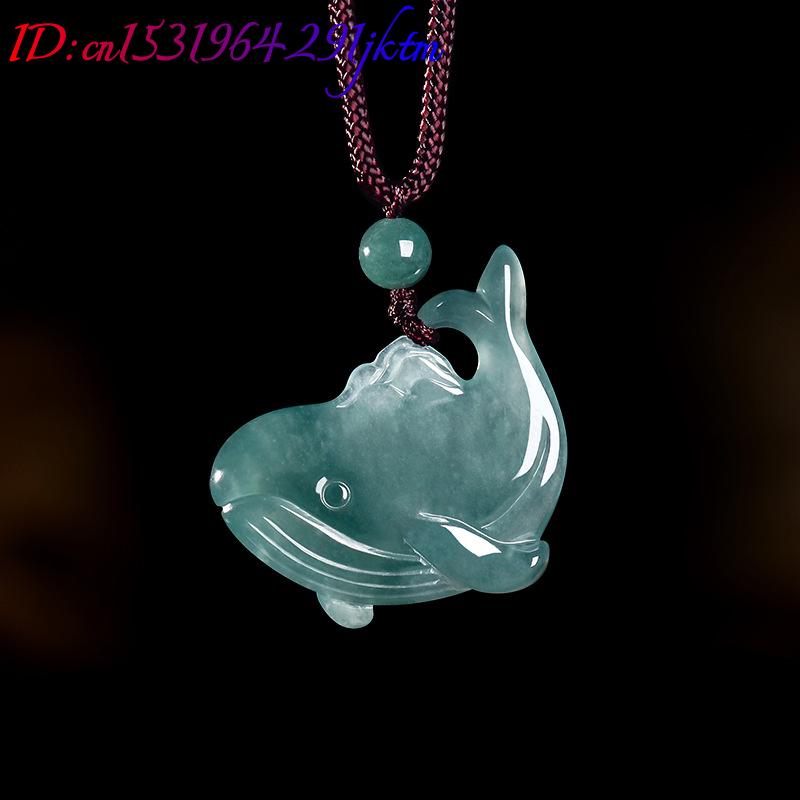 Natural Burmese Jadeite Whale  - огляд і ціна Necklace Pendant