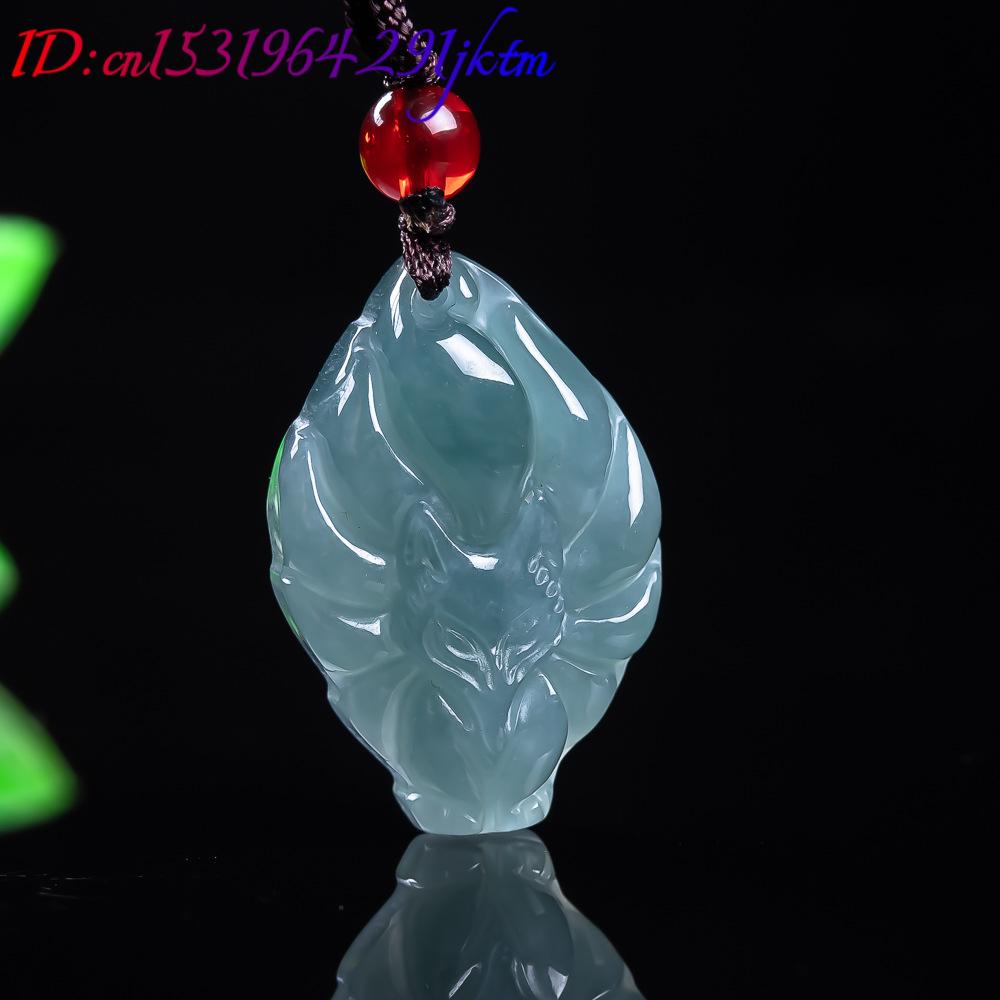 Natural Burmese Jadeite Fox Pe - огляд і ціна Necklace Pendant