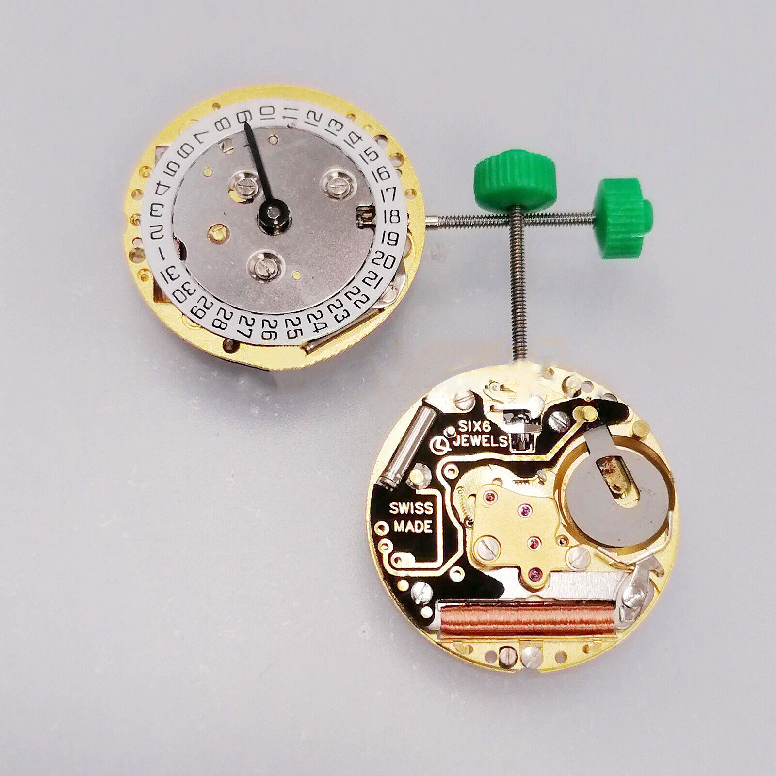 2 Hands 6 Jewel ISA 222 Watch  - огляд і ціна Jewels In Quartz Watches
