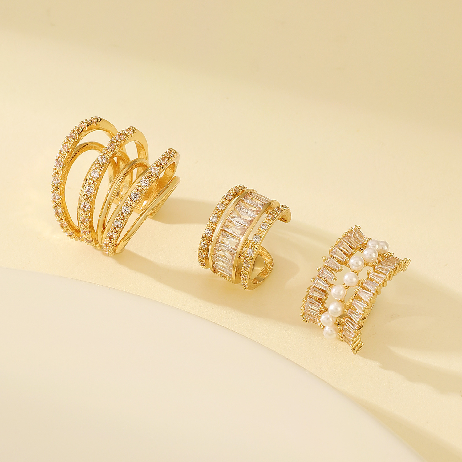 Korean Fashion Zircon Ear Clip - огляд і ціна Ear Cuff No Piercing