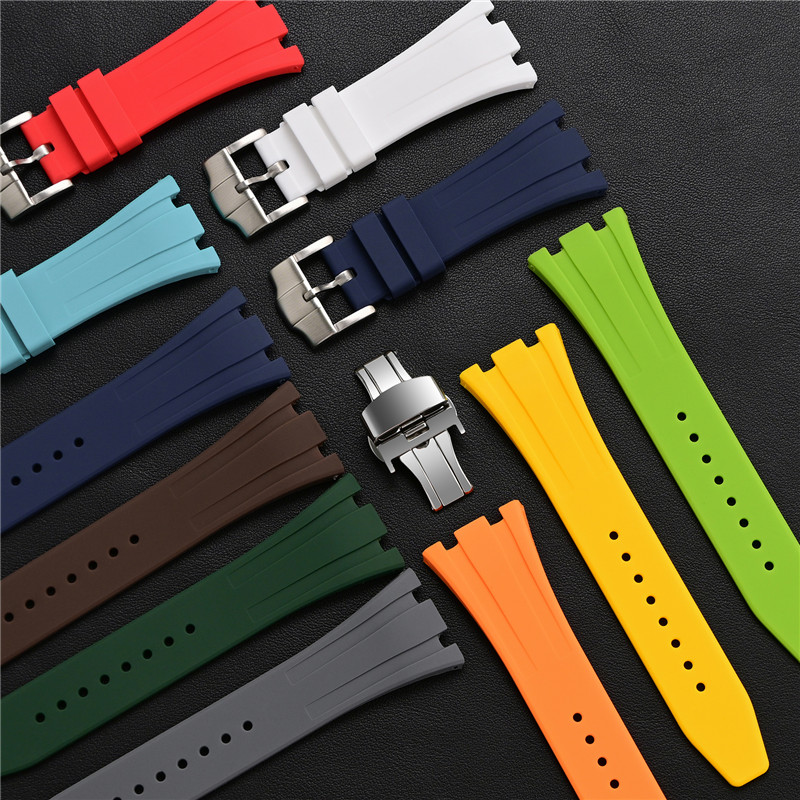 Rubber Silicone Strap 26mm for - огляд і ціна Audemars Piguet Watch Royal Oak