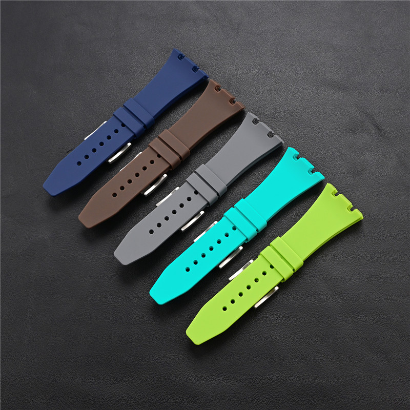 Rubber Silicone Strap 26mm for - огляд і ціна Audemars Piguet Watch Royal Oak