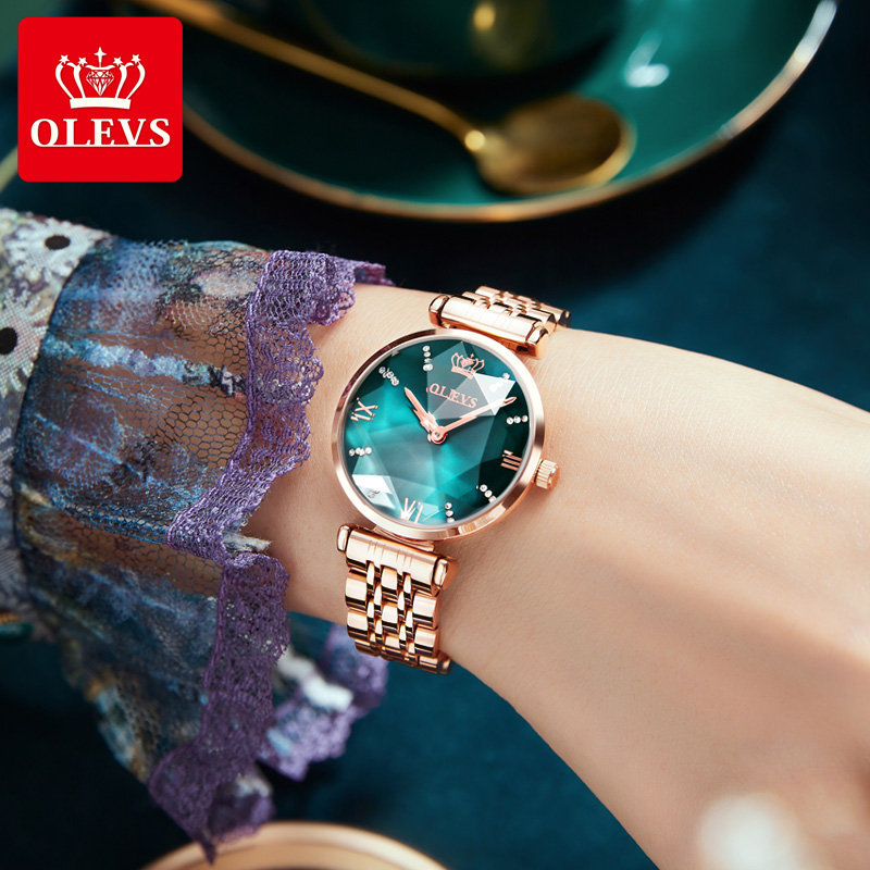 OLEVS New Women Luxury Jewel Q - огляд і ціна Jewels In Quartz Watches