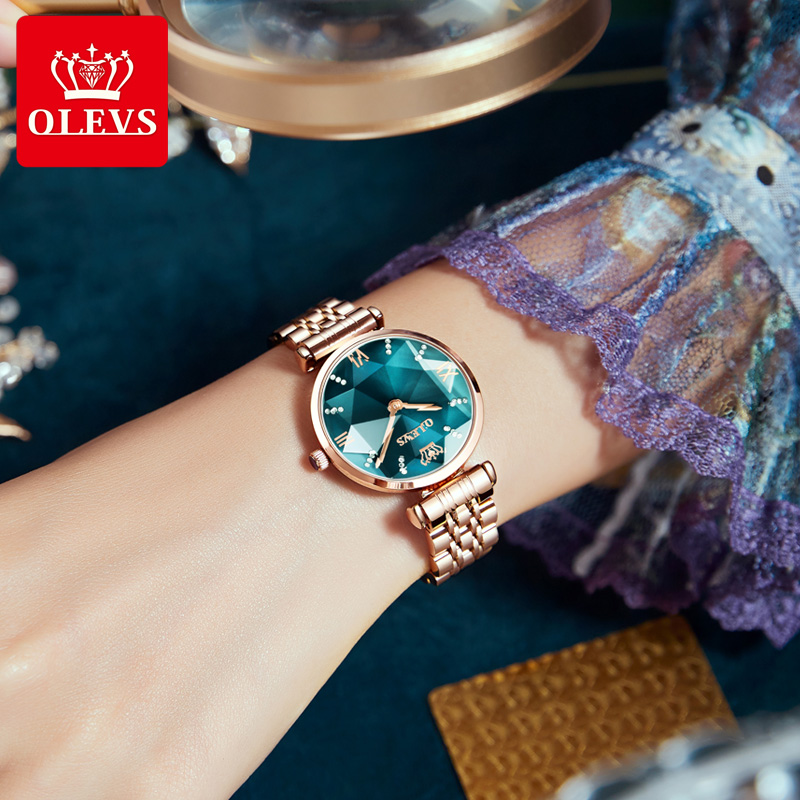 OLEVS New Women Luxury Jewel Q - огляд і ціна Jewels In Quartz Watches