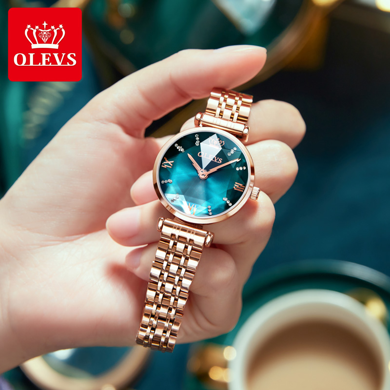 OLEVS New Women Luxury Jewel Q - огляд і ціна Jewels In Quartz Watches