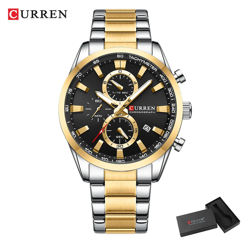 CURREN Casual Quartz Chrono Sp - огляд і ціна Jewellery Watches