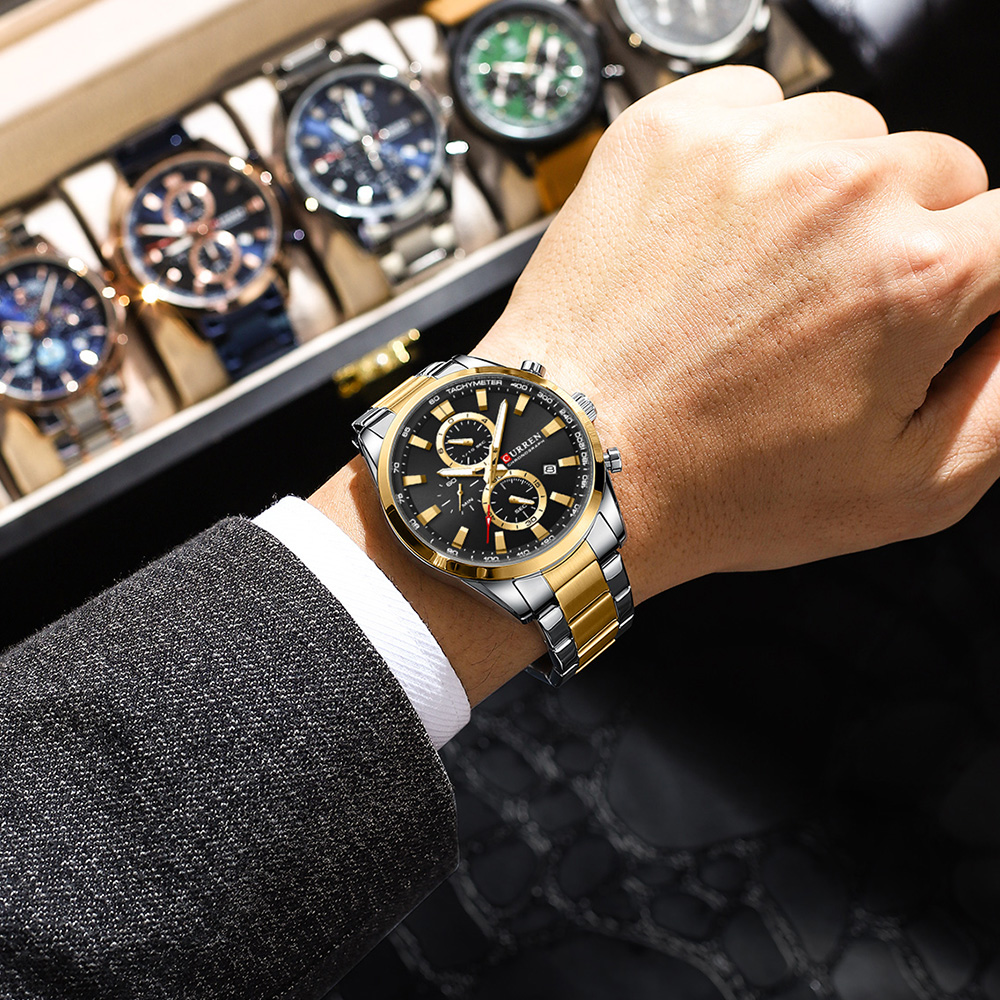 CURREN Casual Quartz Chrono Sp - огляд і ціна Jewellery Watches