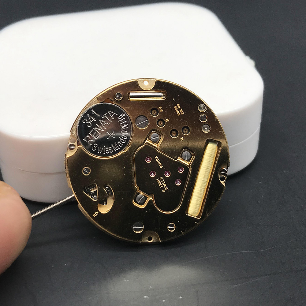 Ronda 1005 Quartz Watch Moveme - огляд і ціна Jewels In Quartz Watches