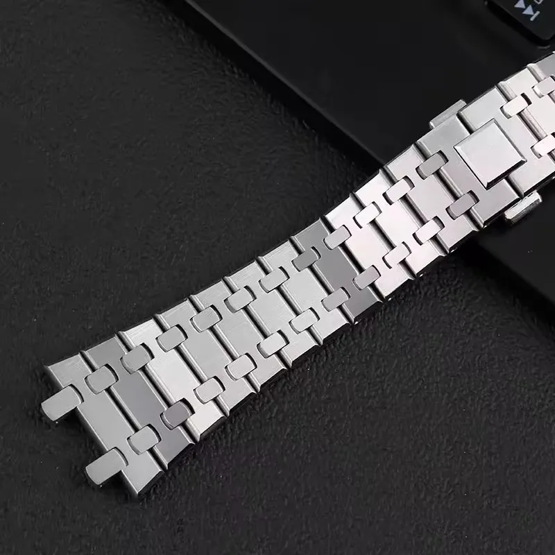 904 Stainless Steel Silver Bra - огляд і ціна Audemars Piguet Watch Royal Oak