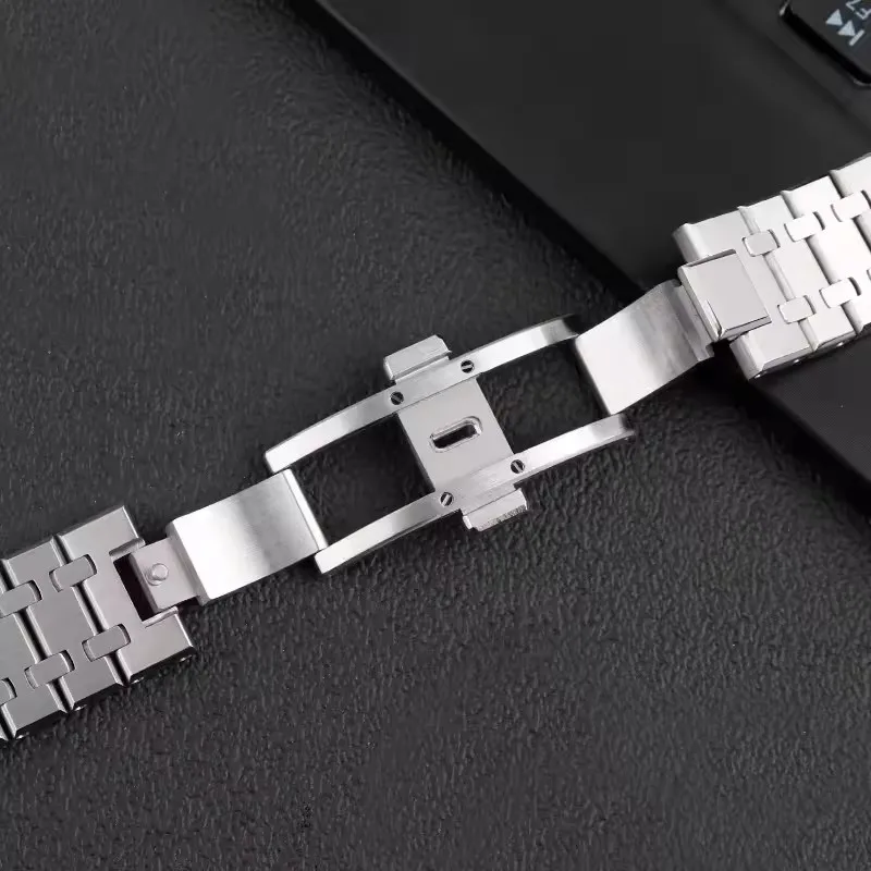 904 Stainless Steel Silver Bra - огляд і ціна Audemars Piguet Watch Royal Oak