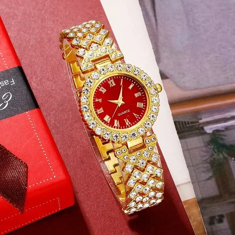 Golden Luxury Watch Women Ring - огляд і ціна Jewelry Clasp Watches