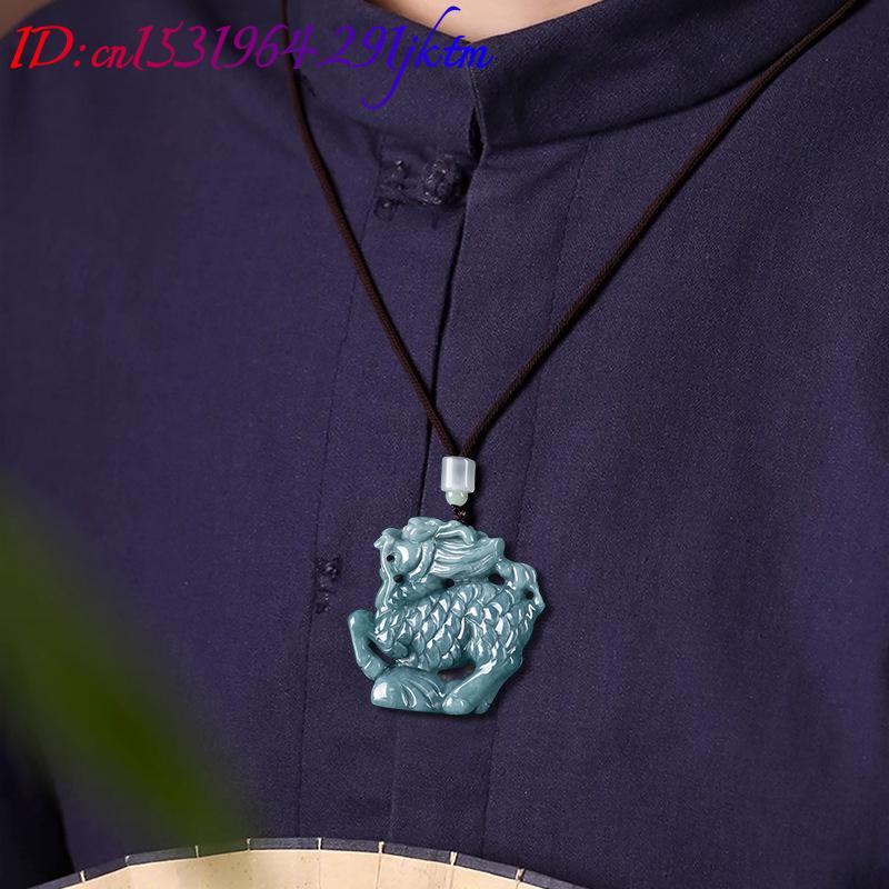 Burmese Jadeite Kylin Pendant  - огляд і ціна Necklace Pendant