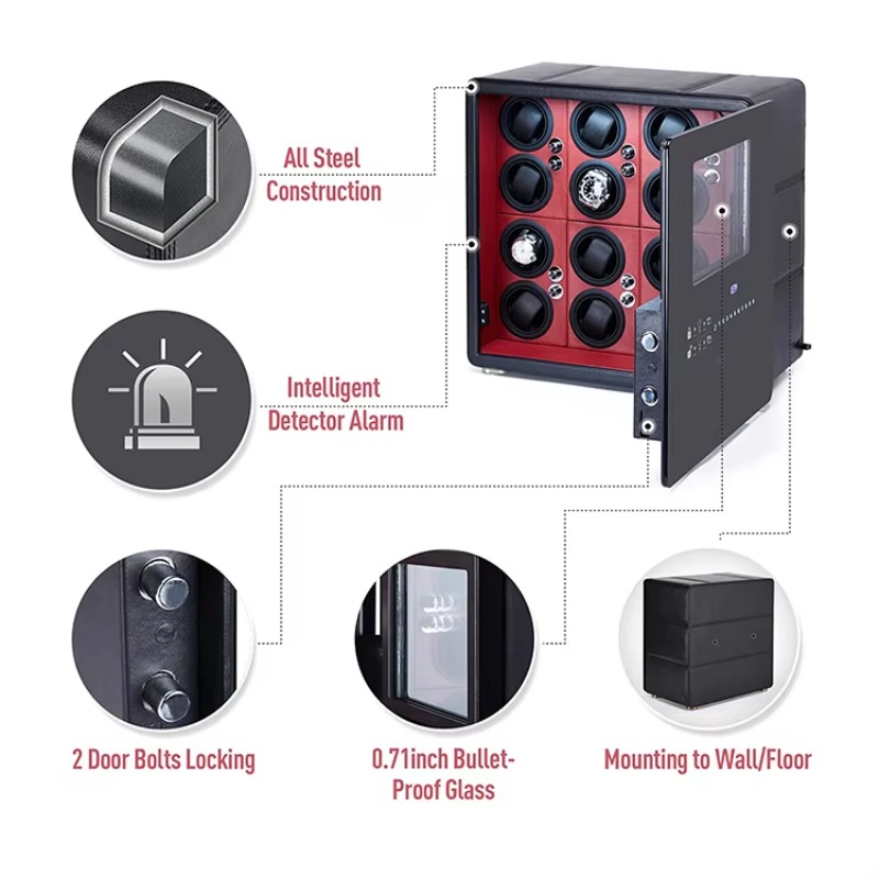 Luxury 12 Automatic Rotors and - огляд і ціна Automatic Watch Winder