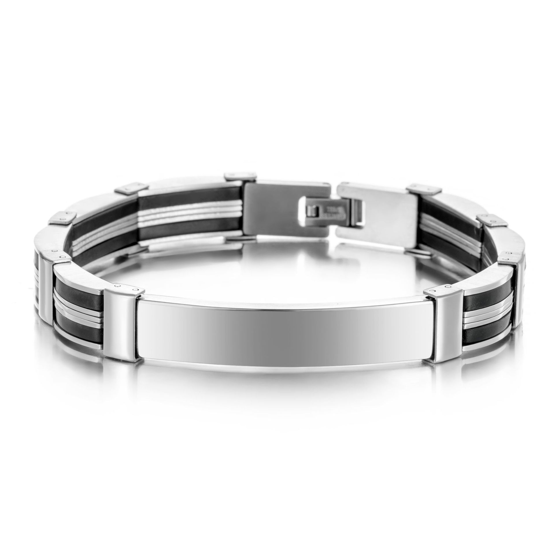 Punk Custom TEXT Name Men Stai - огляд і ціна Jewelry Clasp Watches