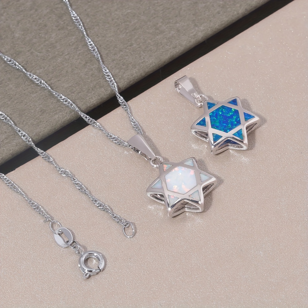 Star of David Opal Pendant Nec - огляд і ціна Necklace Pendant