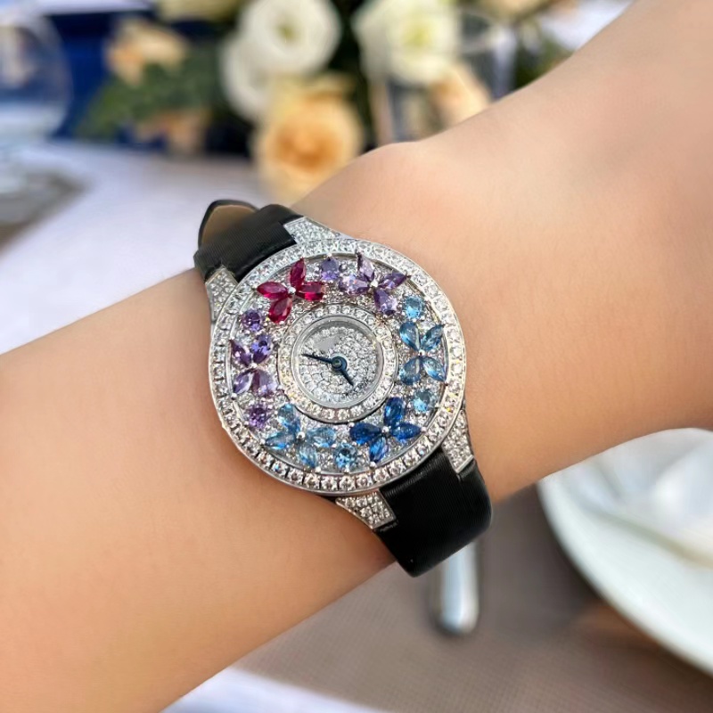 Luxury Colorful Women's Watch  - огляд і ціна Jewels In Quartz Watches