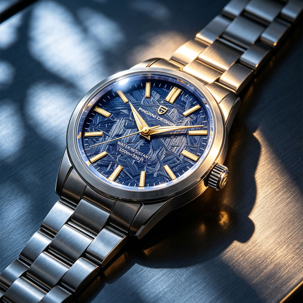PAGANI DESIGN 40MM Men Quartz  - огляд і ціна Jewellery Watches