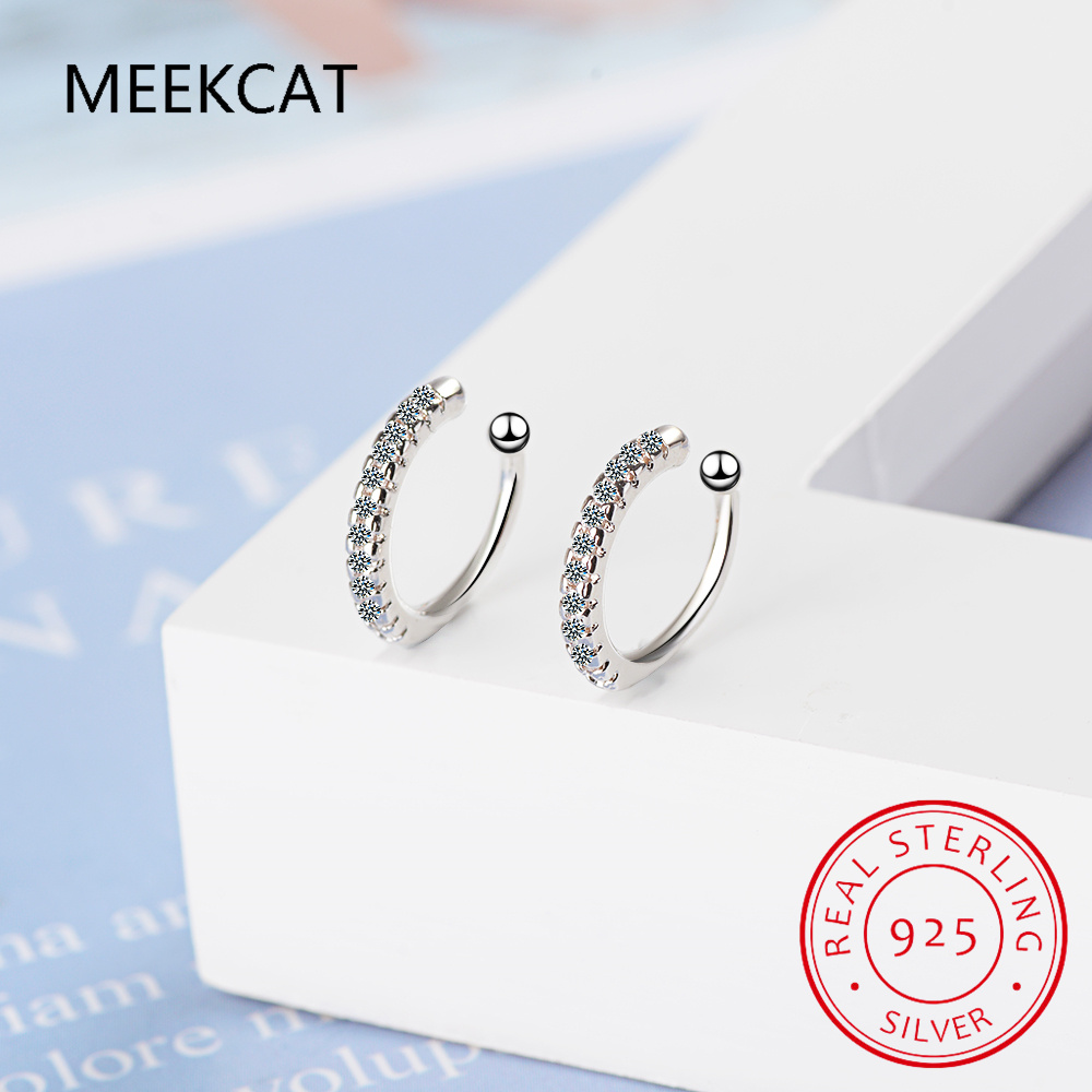 Real 925 Sterling Silver Lovel - огляд і ціна Ear Cuff No Piercing