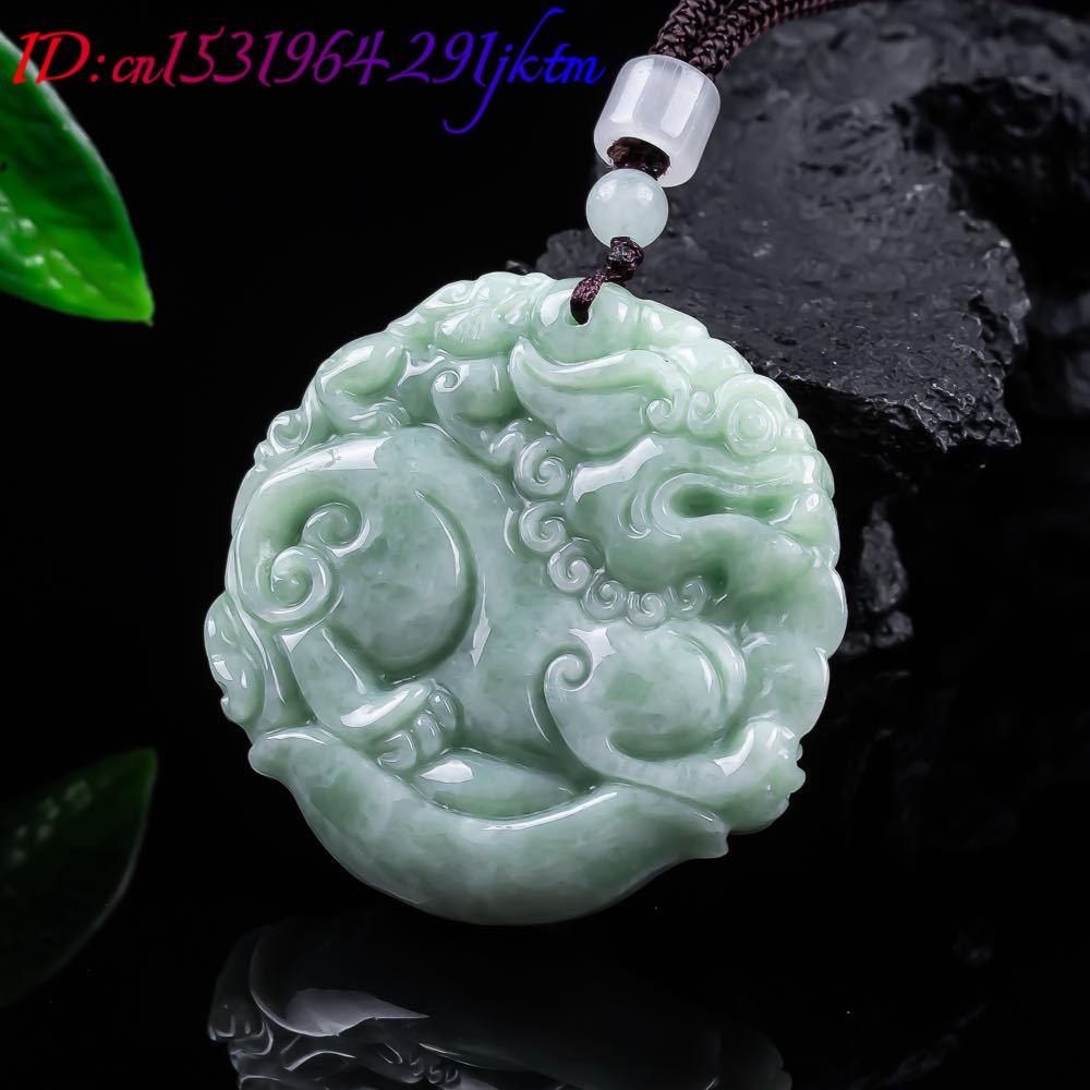 Natural Myanmar Jadeite Pixiu  - огляд і ціна Necklace Pendant