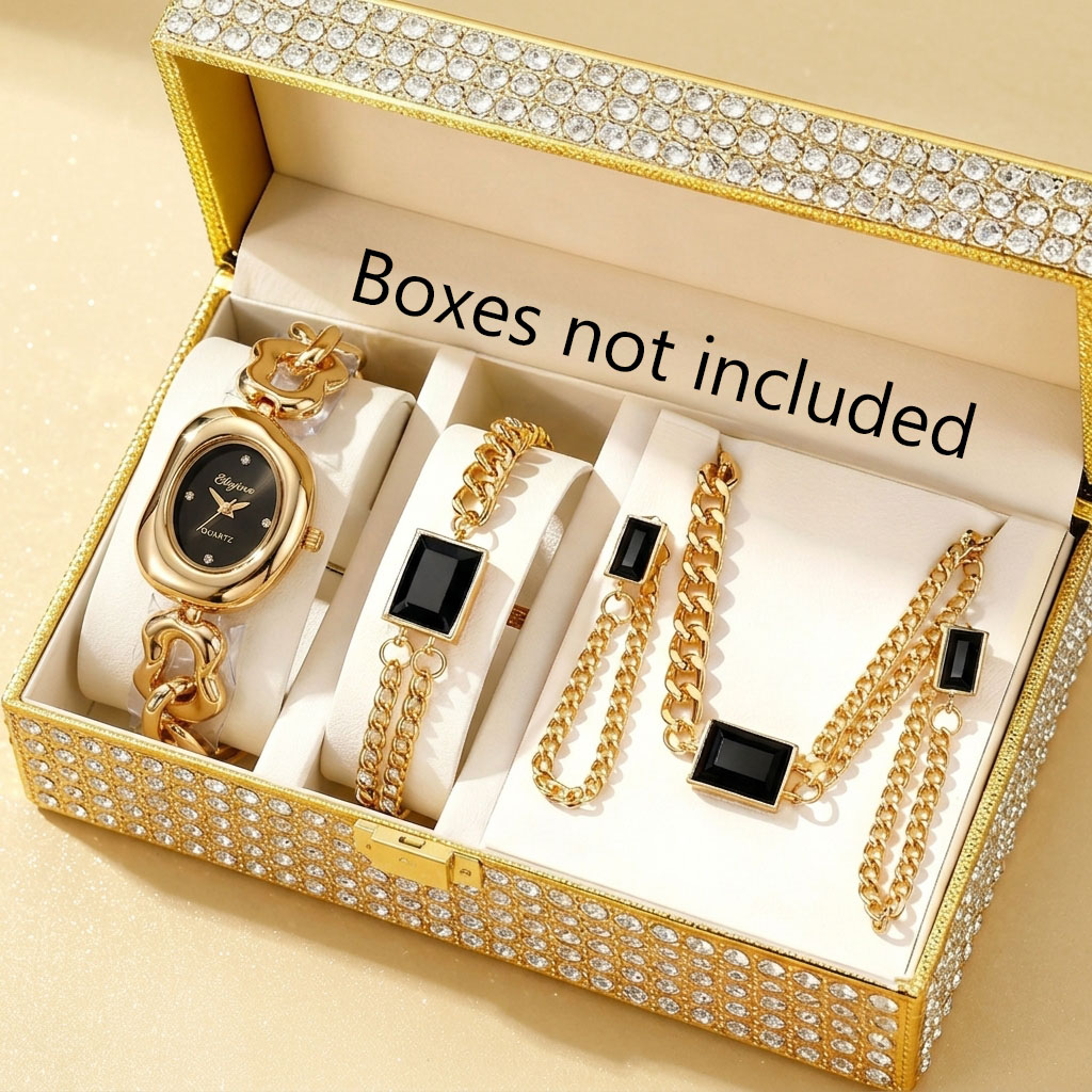 5PCS Fashion Irregular Women Q - огляд і ціна Jewelry Clasp Watches