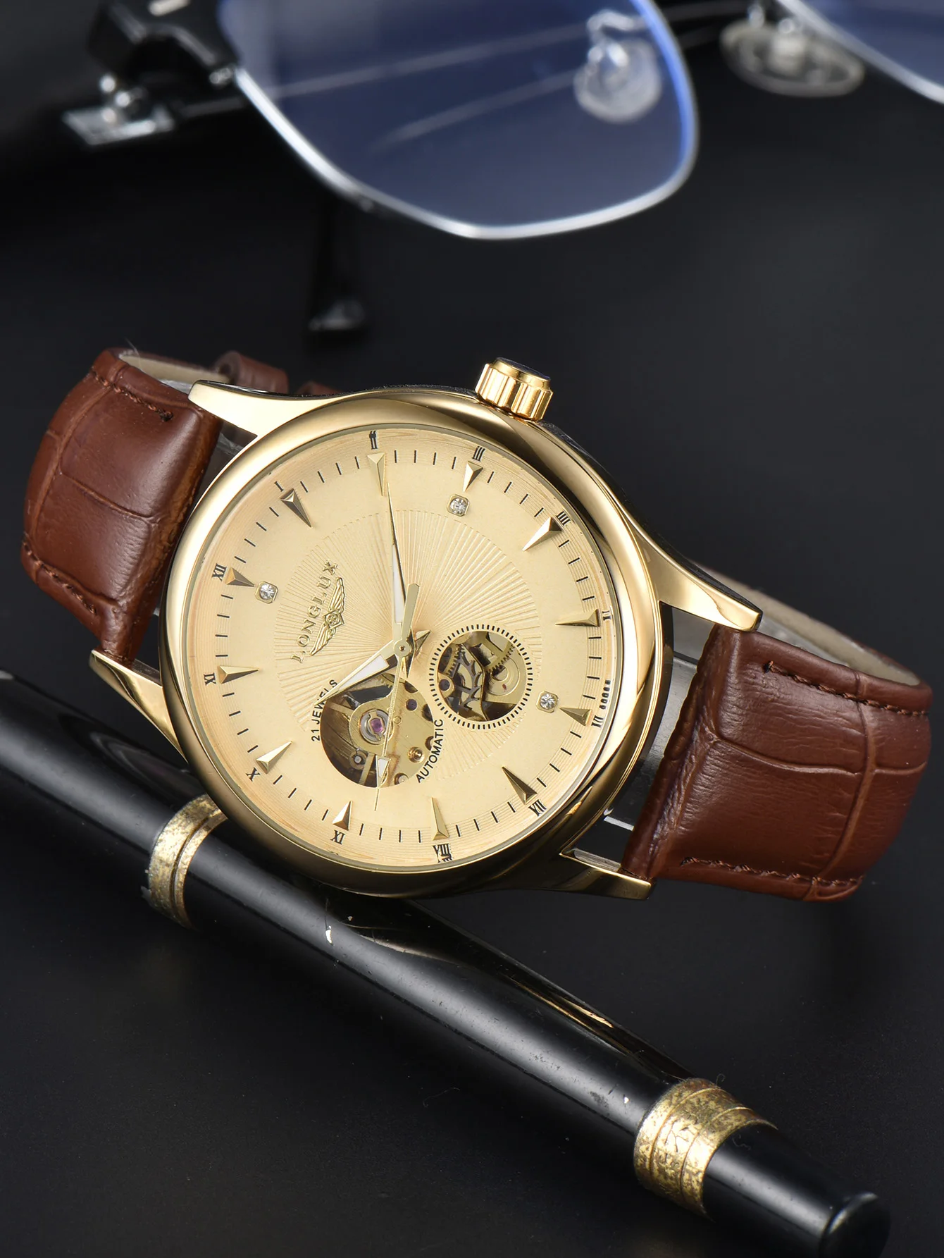 LONGLUX Automatic Watch Elegan - огляд і ціна Seiko Watch Presage