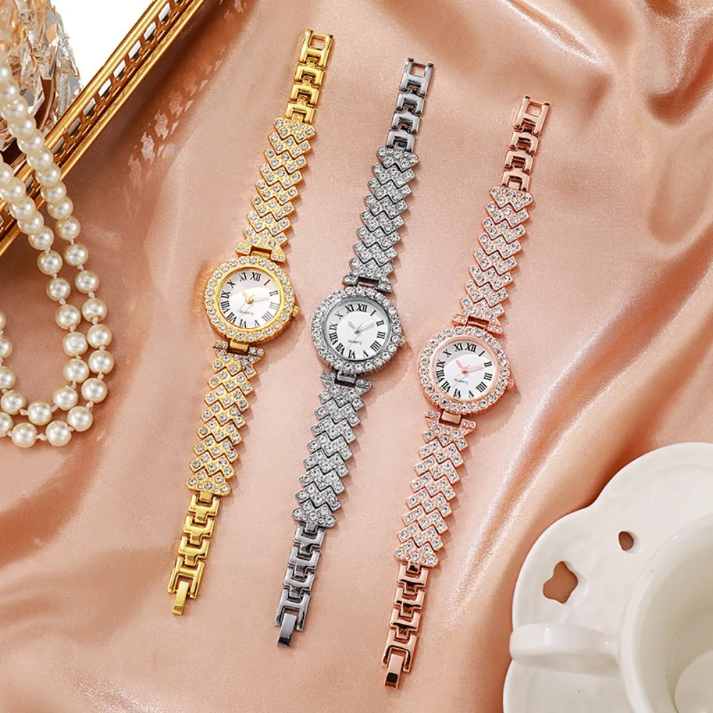 2026 5pcs Elegant Rhinestone W - огляд і ціна Jewelry Clasp Watches